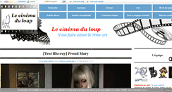 Desktop Screenshot of cinema-du-loup.com
